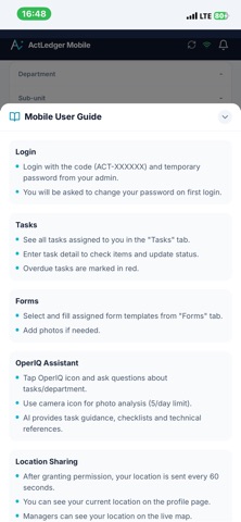 ActLedger screenshot