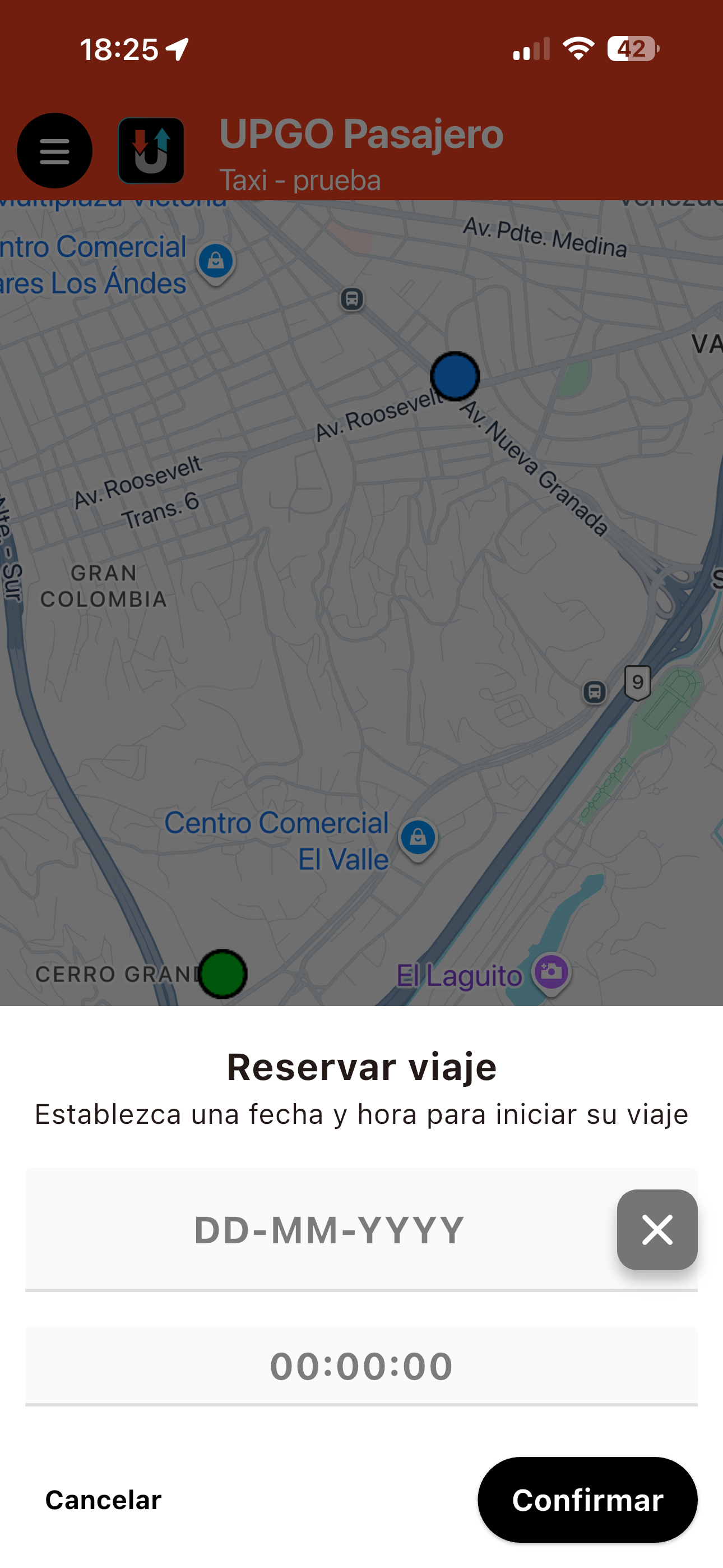 UPGO Pasajero