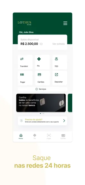 Lothus Bank screenshot 2
