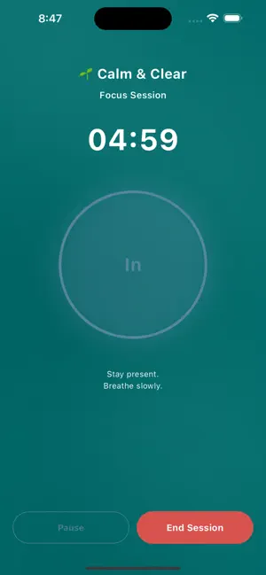 Calm And Clear screenshot 3