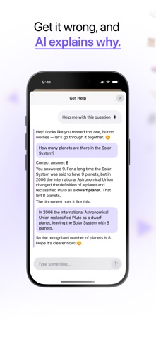 LazyLiz: AI Study Game & Quiz screenshot