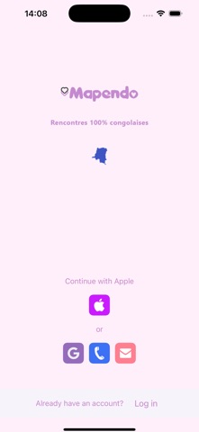 Mapendo screenshot