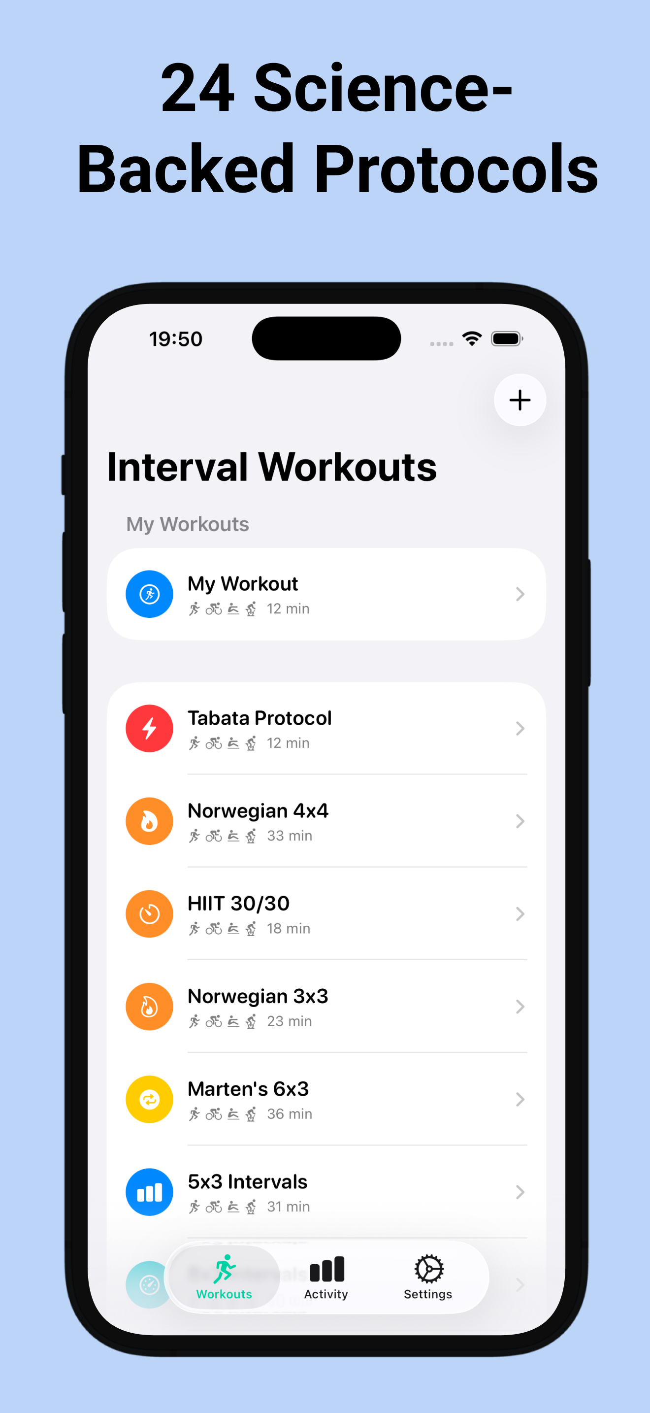 Tabata & HIIT Timer - PEAKVO2