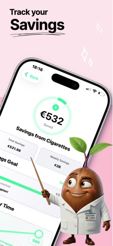 Quit smoking now: Clenso AI screenshot