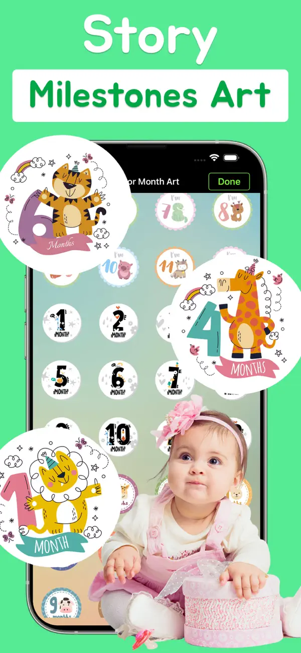 Screenshot #3 pour Baby Photo Editor- Baby Story