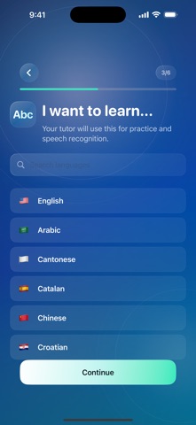 Speak & Learn: AI Tutor Screenshot 3 of 5