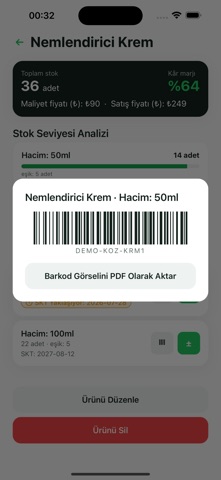 Stokit: Stok Takip Programı Screenshot 5 of 7