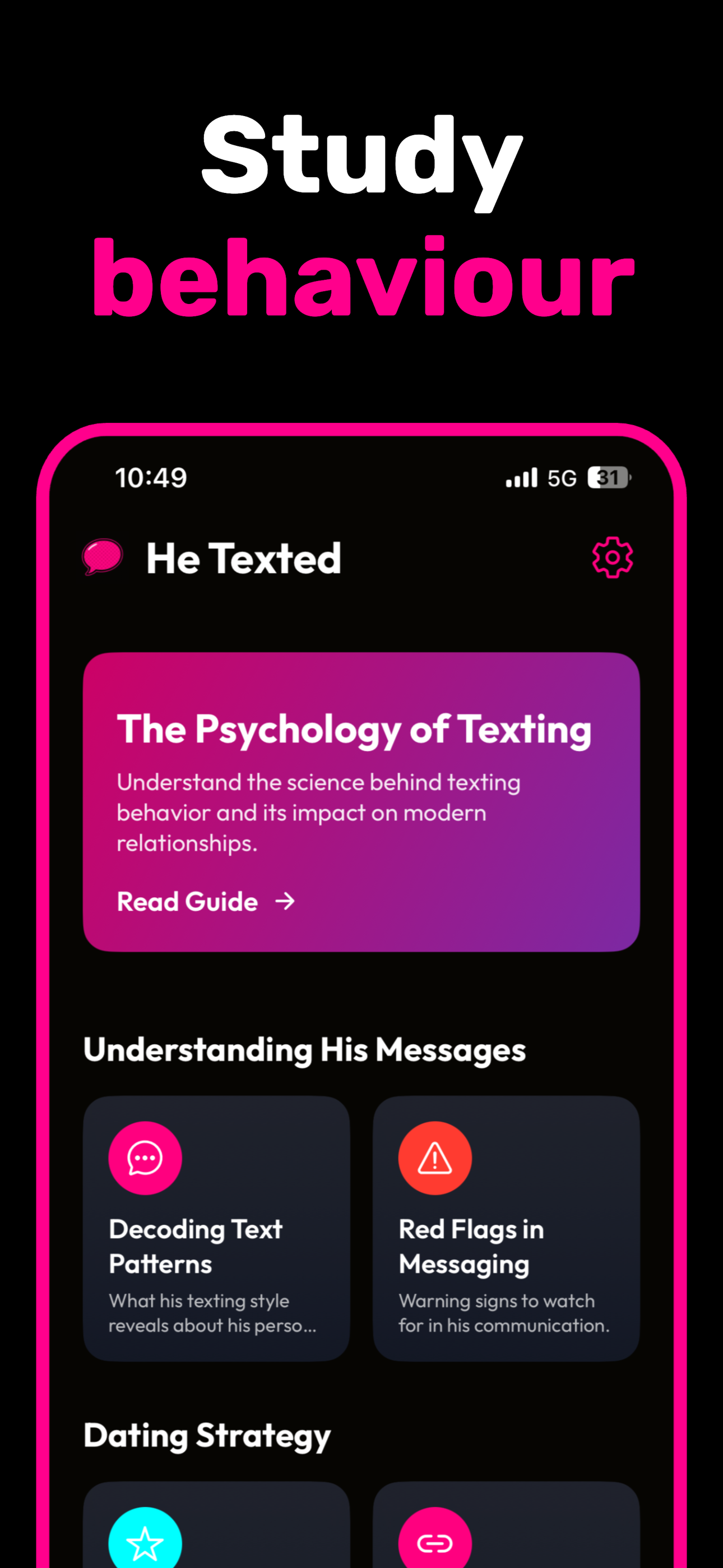 He Texted - Get the Truth