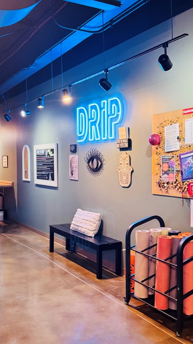 Drip Hot Yoga & Fitness iPhone screenshot 1 - Health & Fitness app