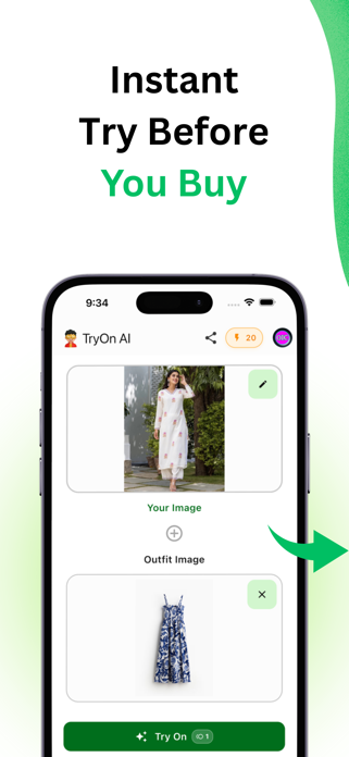 TryOn AI - try on clothes Screenshot 2 of 8