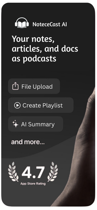 NoteCast AI Screenshot 1 of 6
