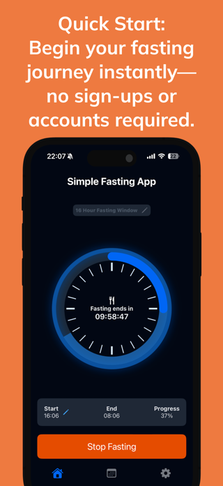 Simple Fasting App Screenshot 3 of 8