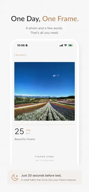 Framee - One Day, One Frame screenshot 1