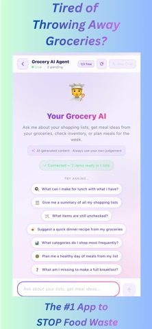 GrocaChef - Cook What You Have screenshot