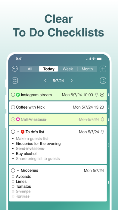 Agile Task Tracker & Checklist Screenshot