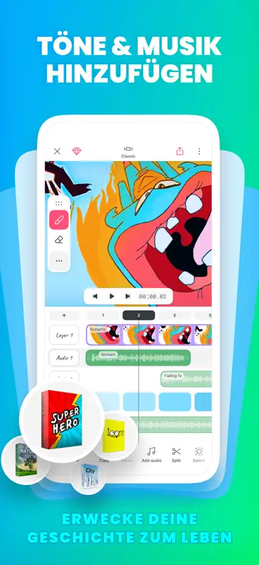 FlipaClip: Animation 2D screenshot 5 of 9