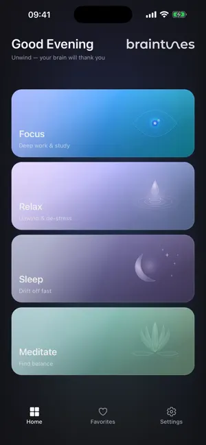 Braintunes screenshot 2