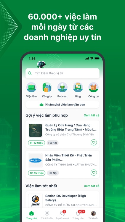 TopCV - Tìm Việc làm phù hợp