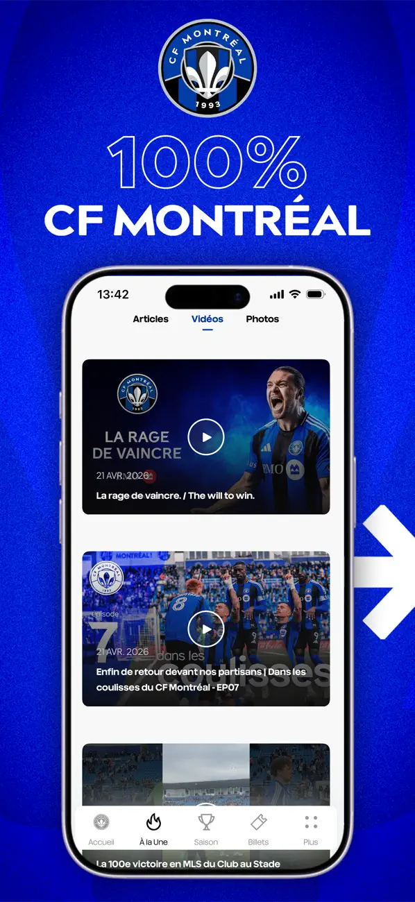 Screenshot #1 pour CF Montréal