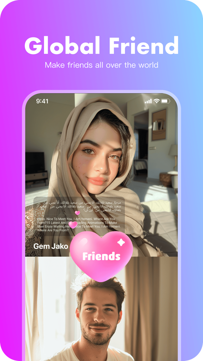 Yaha - ChatMeet real friends