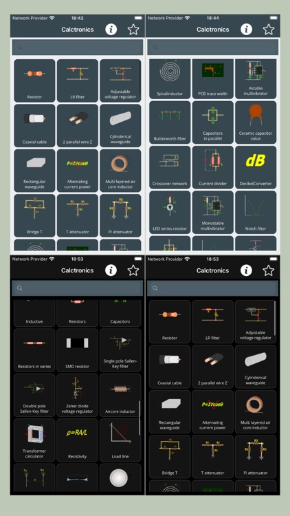 Electrocalc: electronics tools