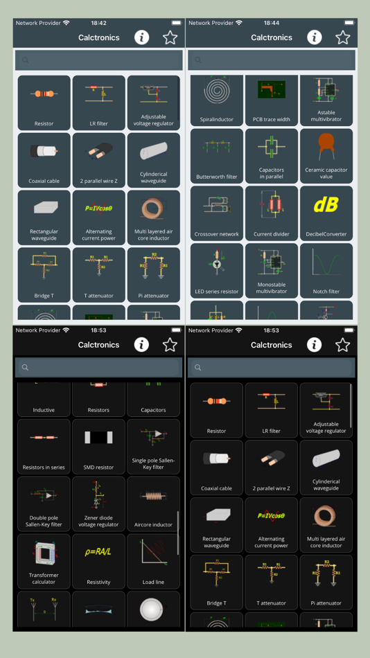 #1. Electrocalc: electronics tools (iOS) By: Anas Abubakar