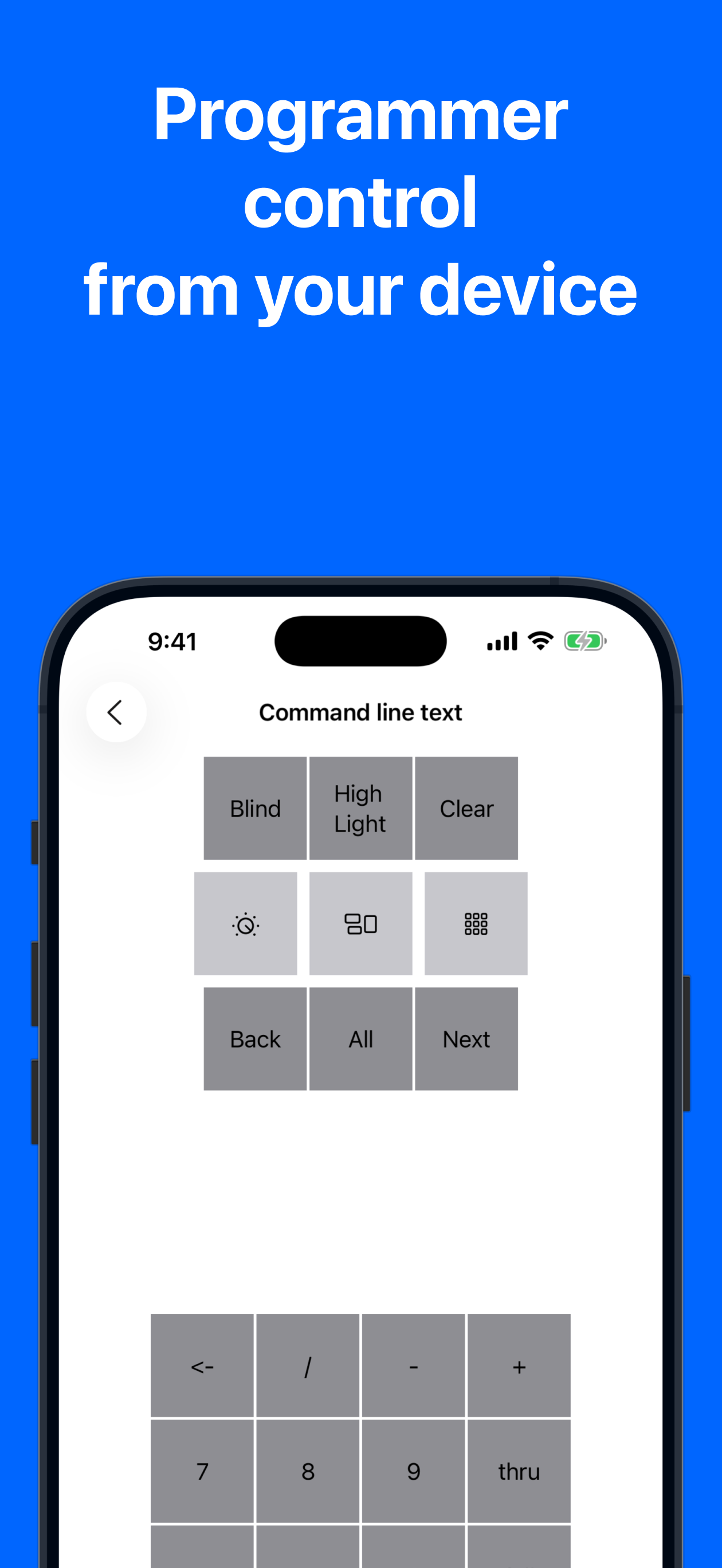 iHog - OSC Remote for Hog 4