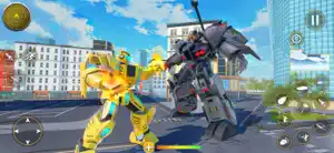 Robot Hero Mech Robot Game 3D screenshot #3 for iPhone