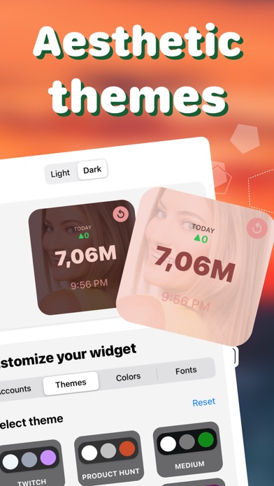 Followers Insight w/ Widget Screenshot