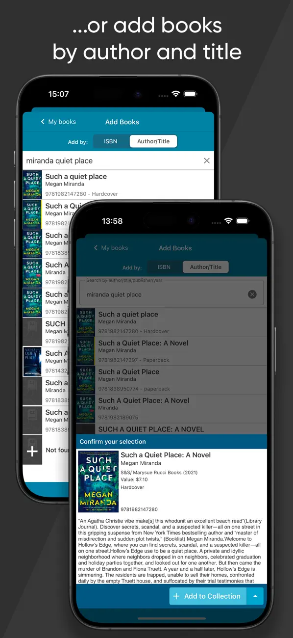 Screenshot #3 pour CLZ Books - gestion des livres