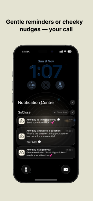 SoClose: Couples app Screenshot 2 of 4