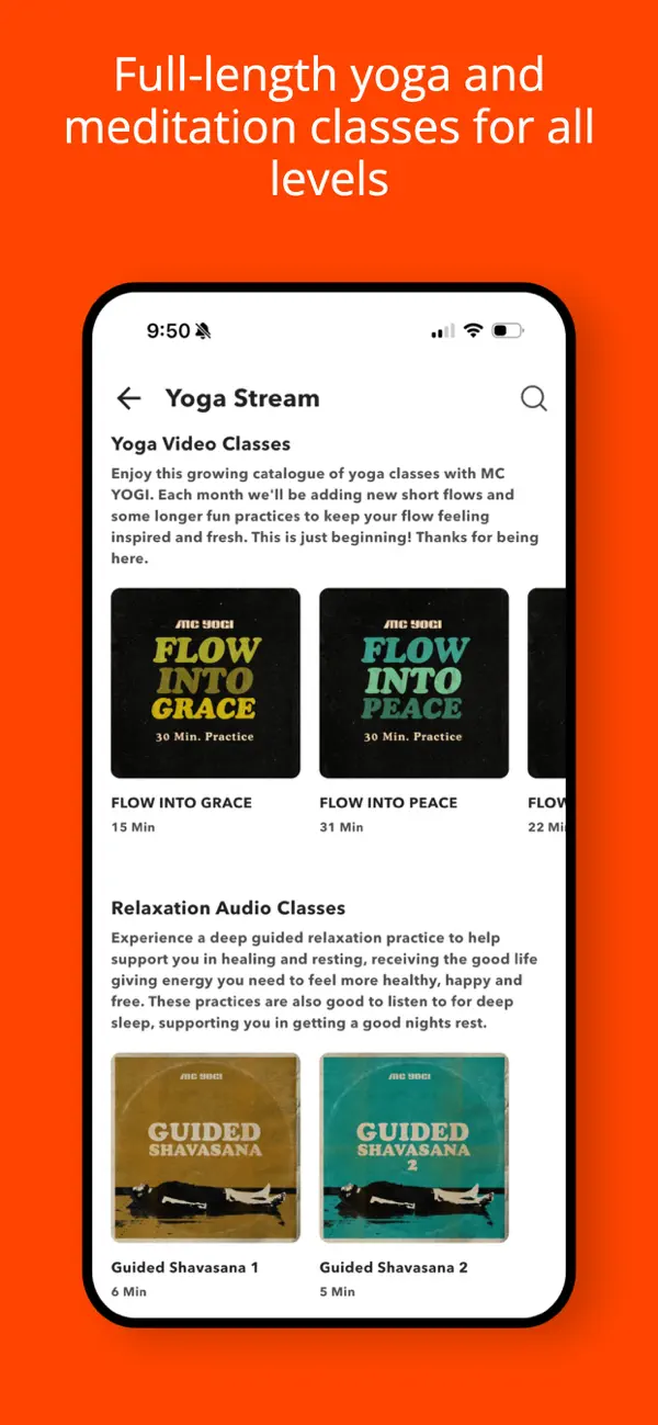 MC YOGI app screenshot 3
