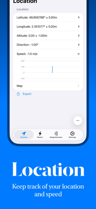 Sensor-App Screenshot 2 of 5