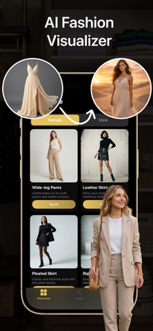 AI Clothes Changer: Try Wear iPhone screenshot