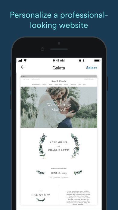 Zola - Wedding Planner Screenshot
