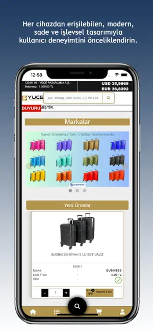 Yüce Pazarlama B2B screenshot 1