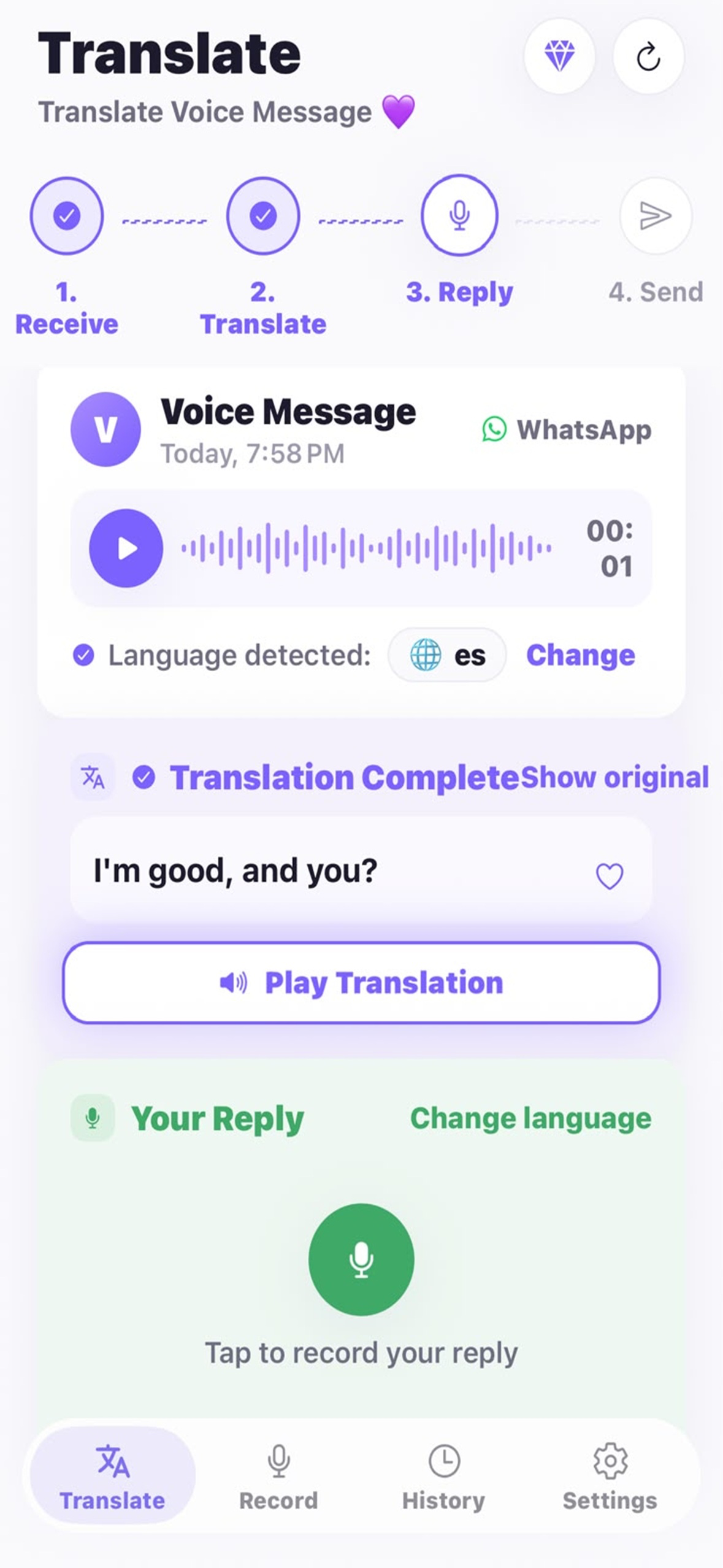 ReplyLingo screenshot 8