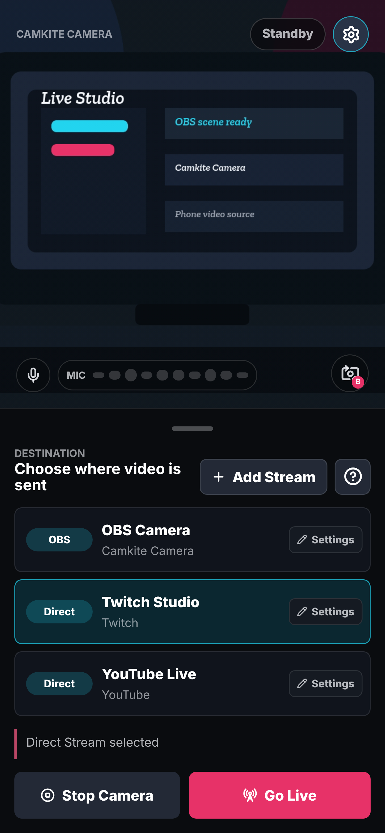 Camkite Camera for OBS screenshot 6