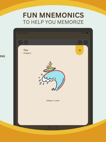 Kanana Learn Japanese Alphabet iPad screenshot