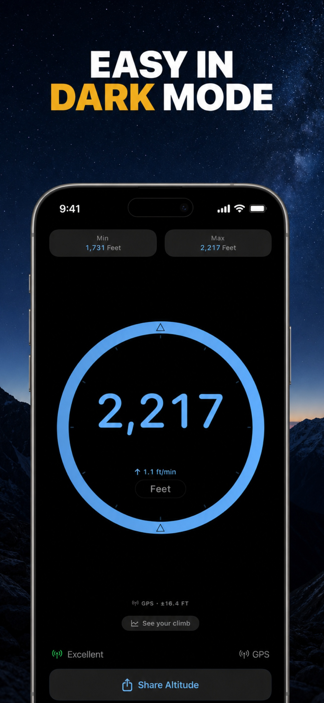 GPS Altimeter & Barometer screenshot 6
