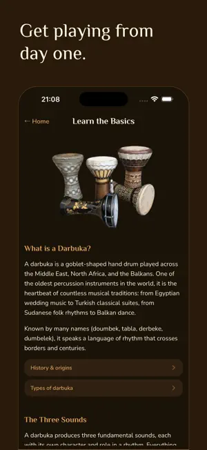 Darbuka Companion screenshot 3