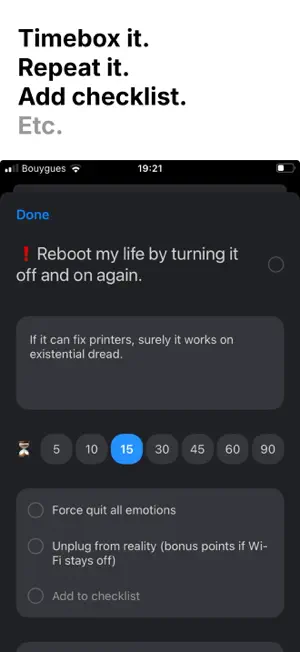 Offmind screenshot 4