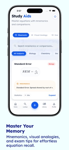 Equation Encyclopedia screenshot
