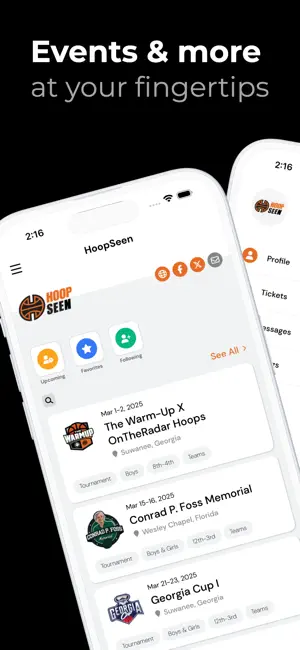 HoopSeen screenshot 1