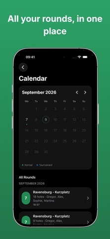 Golfcount: Simple golf count Screenshot 5 of 7