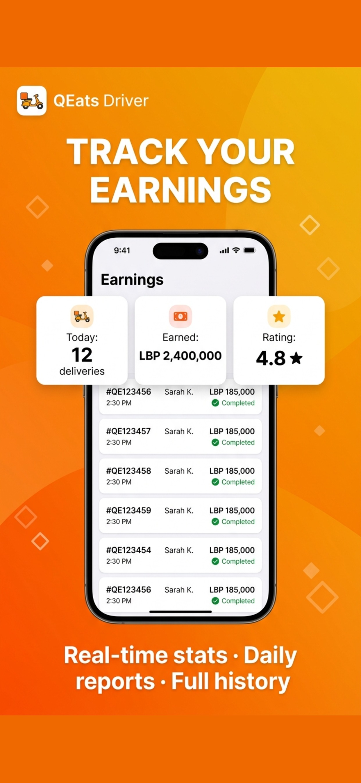 QEats Driver