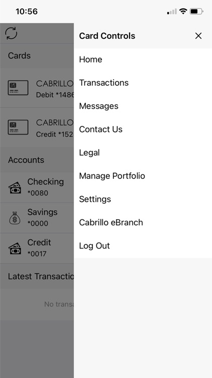 Card Controls by Cabrillo CU screenshot-3