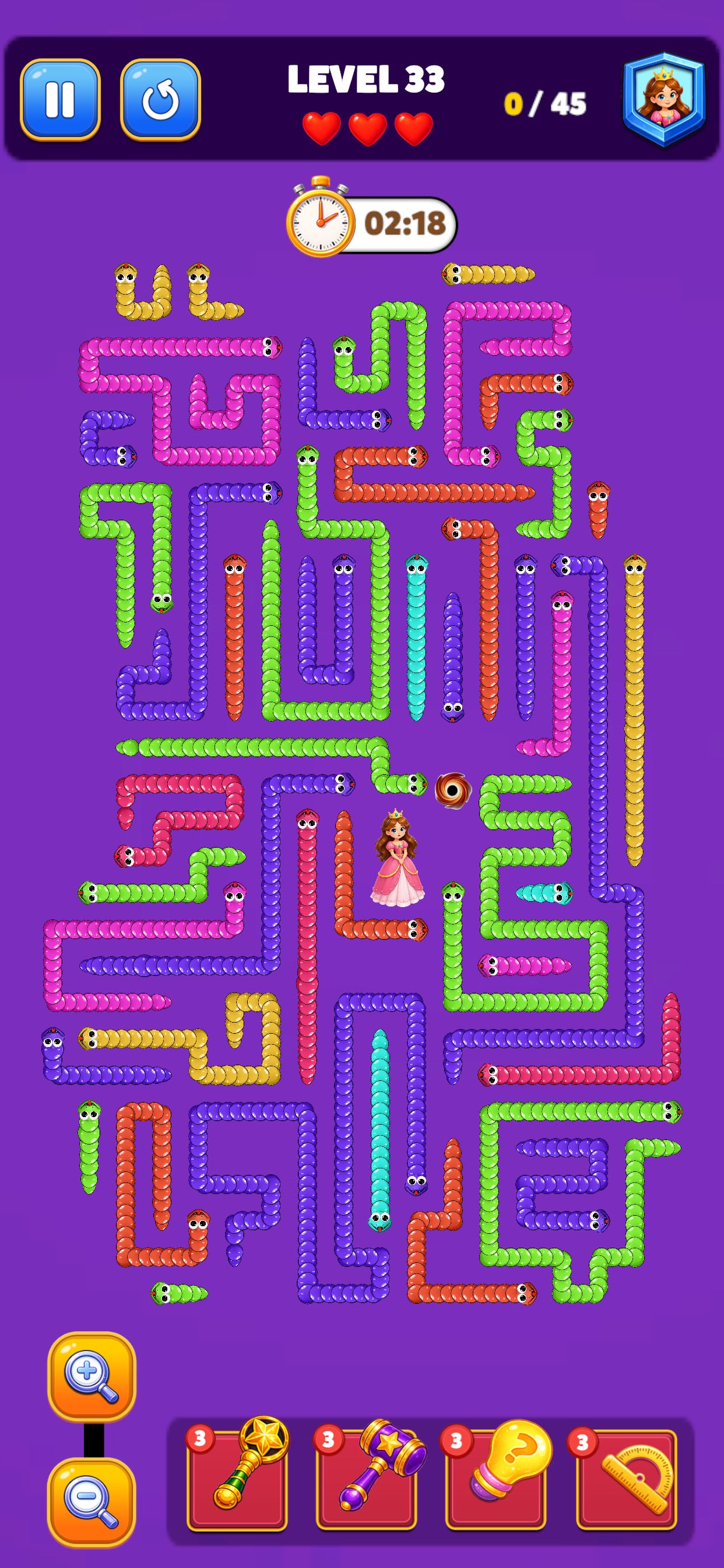 Screenshot 5 of Snake Escape: Brain Puzzle