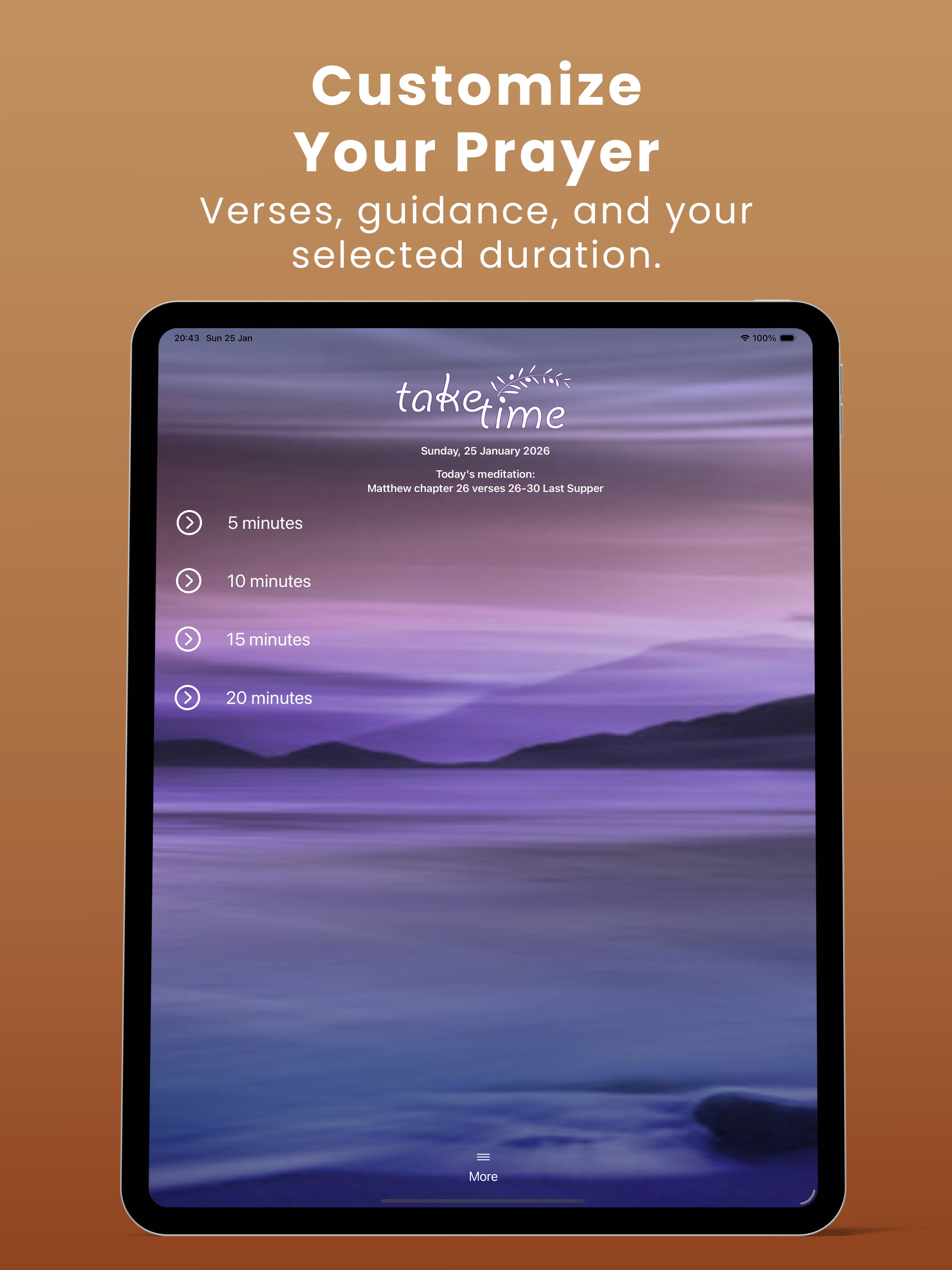 Taketime Meditations