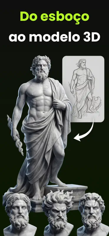 Mesh 3D AI Gerador screenshot 2 of 6